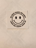 04 Smile Face Decal